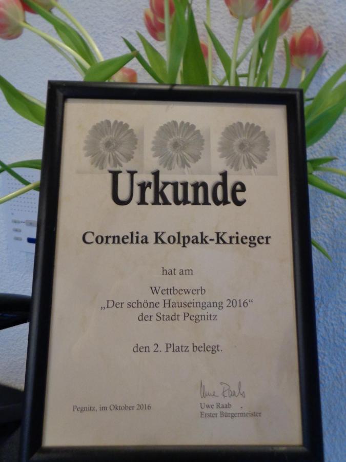 Cornelia Kolpak-Krieger Apartment Pegnitz Ngoại thất bức ảnh